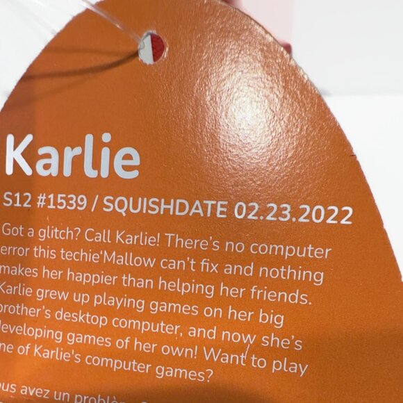 Squishmallows - Karlie the Devil Bat, 12 Inch, Hot Pink, Metallic Highlights - Picture 10 of 10